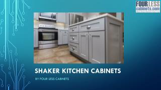Shaker Kitchen Cabinets by Four Less Cabinets