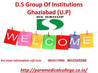 Best paramedical college nursing in ghaziabad call us 9810177860.