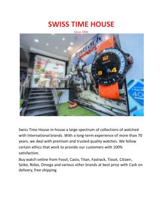 Buy Luxury Watches and Accessories - Swiss Time House