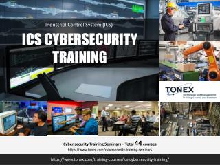 ICS Cybersecurity Training : Tonex Training