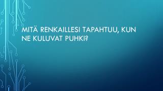 Mitä Renkaillesi Tapahtuu, Kun Ne Kuluvat Puhki?