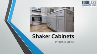 Shaker Cabinets by Four Less Cabinets