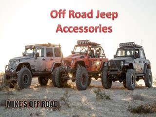 Off Road Jeep Accessories- Exterior & Interior Parts Available