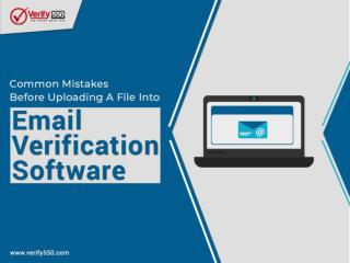 Common mistakes before uploading a file into email verification software