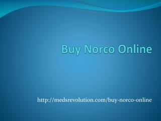 Buy Norco Online