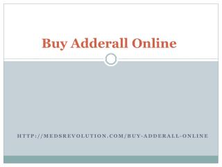 Buy Adderall Online