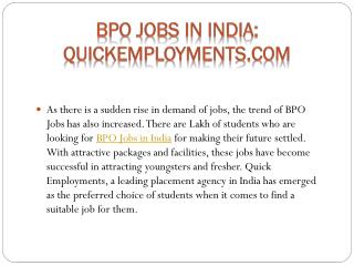 Bpo jobs in India