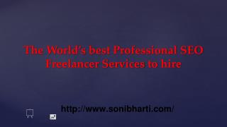 Best seo freelancer India