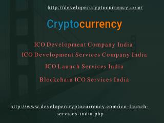 ICO Launch Services India - Blockchain ICO Services India