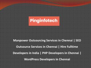 PHP Developers in Chennai | WordPress Developers in Chennai – Pinginfotech