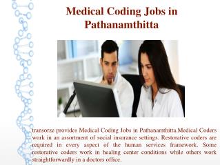 Medical Coding Jobs in Pathanamthitta