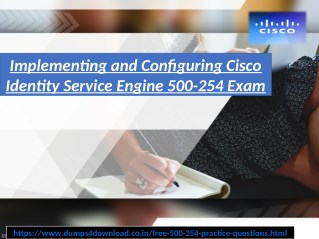 Prepare Free Cisco 500-254 Final Exam With Dumps4download.co.in