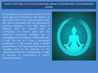Taking Charge of Your Health & Wellbeing in usa Conny Mametja, about Conny Mametja, Conny Mametja profile