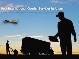 Best International Courier Services In Jaipur