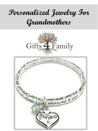 Personalized Jewelry For Grandmothers