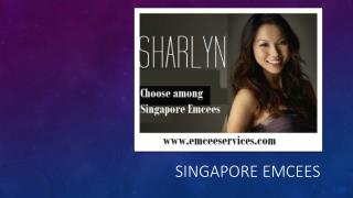 Singapore Emcees Services Provider For You