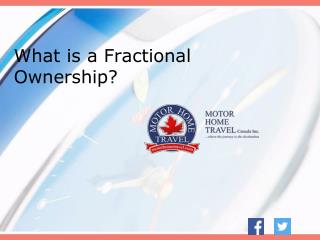 What is a fractional ownership?