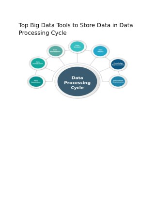 Types Of Data Processing - Order Processing