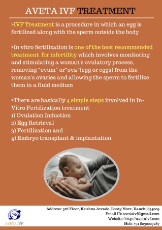 AvetaIVF-Test Tube Baby Centre-IVF Treatment in Ranchi India