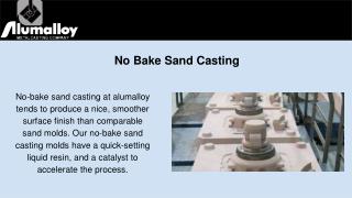 No Bake Sand Casting | Alumalloy Metal Castings