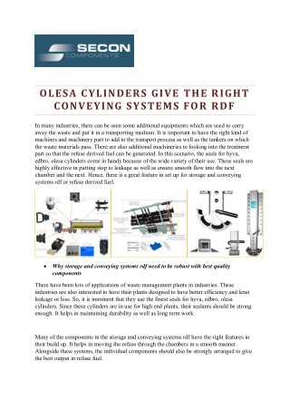 olesa cylinders