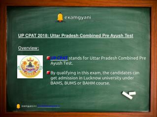 UP CPAT 2018: Registration, Exam Dates, Exam Pattern, Result