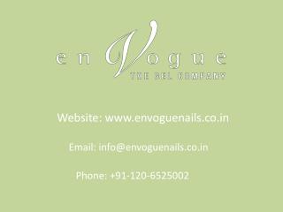 Most Prestigious nail gel company in India| envogue