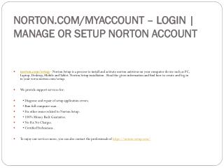 NORTON.COM/SETUP DOWNLOAD AND ACTIVATE YOUR NORTON ACCOUNT