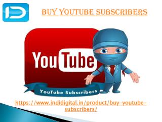 Get the best buy Youtube Subscriber