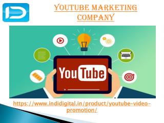 What is youtube marketing company in India