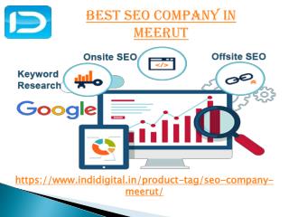 Fine the Best SEO Company in meerut