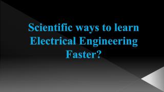 Electrical Engineering Online Courses