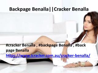 Cracker Benalla || Backpage Benalla