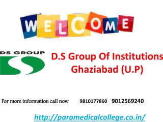 Paramedical college and hospital in ghaziabad call us 9810177860.