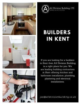 Builders in Kent