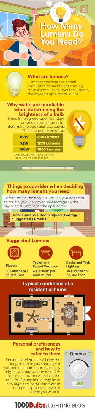 How Many Lumens Do You Need?