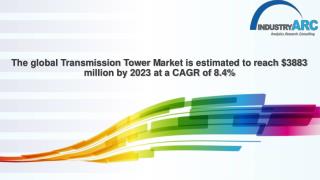 The Transmission Tower Market is estimated to hit $3.83 billion by 2023