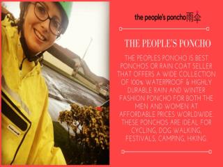 Buy Fashion Poncho online from the People's Poncho