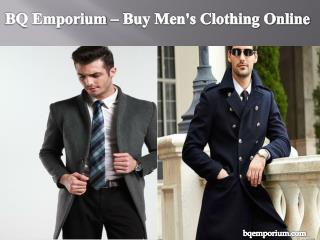 BQ Emporium – Buy Men's Clothing Online
