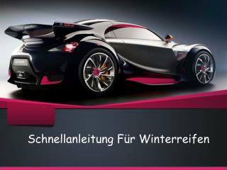 Schnellanleitung Für Winterreifen