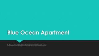 Ocean View Walking Gold Coast Apartments - Blue Ocean Apartment