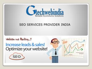SEO Services Provider In India - Gtechwebindia