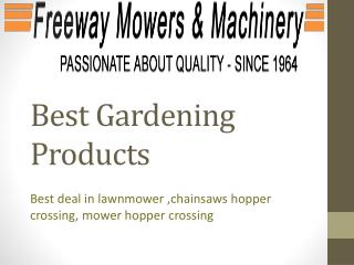 Best Lawnmower products