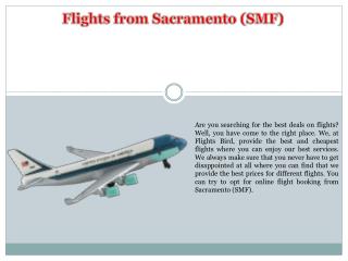 Book Cheap Flights from Sacramento (smf)