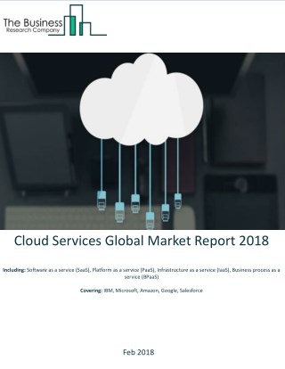 Cloud Services Global Market Report 2018