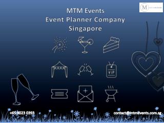 Event Planner and Organizers Agency Singapore