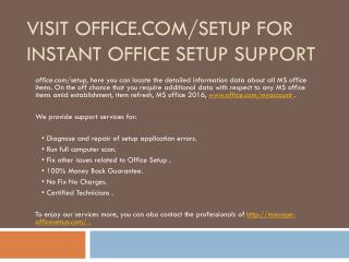 Microsoft office setup