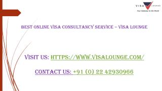 Online Visa Consultant - Best Visa Travel Agency