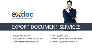 Why Should You Choose EXDOC?