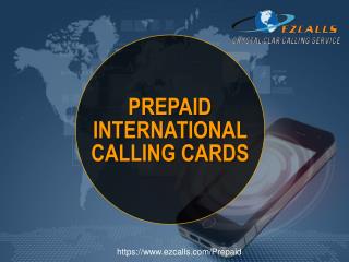 Buy International Calling cards Online – Affordable Price with No Hidden Charges